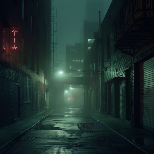 Dark trap beat with haunting melodies, deep basslines, and eerie synths. The rhythm creates a sense of disorientation and unease, ideal for cityscapes under tension and suspense.