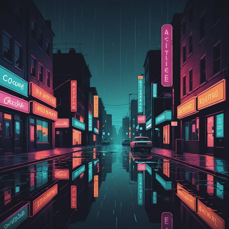 This track captures the essence of a moonless night drive, where pulsating synths meld with deep basslines to form a soundscape of mystery and anticipation. Perfect for evoking feelings of solitude and introspection while cruising through the neon lit cityscapes.