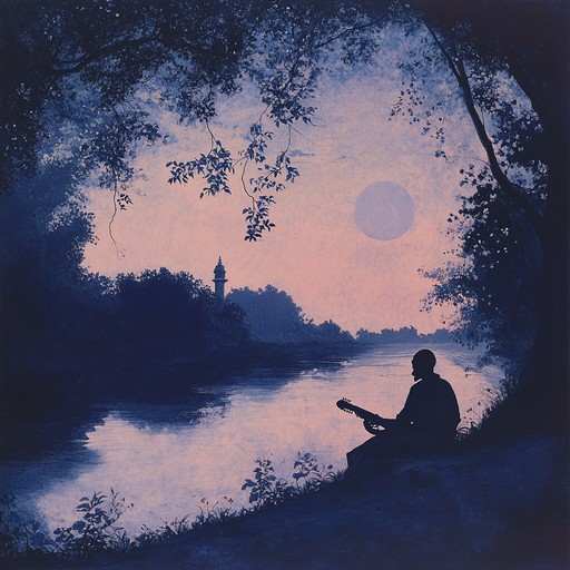 A soothing instrumental track inspired by the calm and captivating atmosphere of an evening on the ganges river. Traditional sitar melodies blend seamlessly with modern ambient chillout elements to evoke feelings of relaxation and peace.