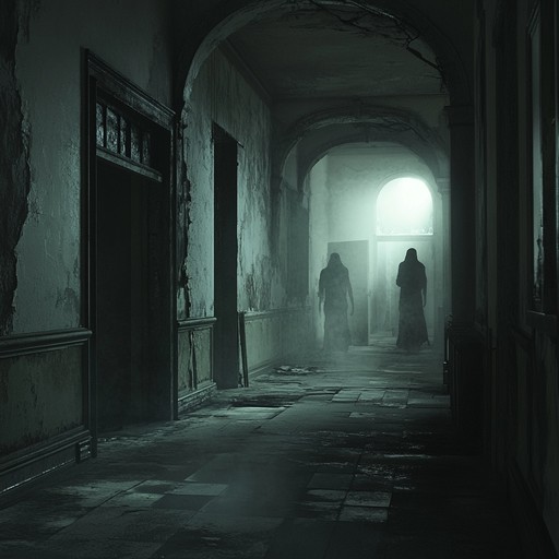 Drawing listeners into an abandoned mansion where ghostly apparitions move in the shadows. The fusion of dark ambient and avant garde elements, featuring spectral violin strains, chilling synths, and echoing, distorted sounds for an unsettling experience.