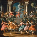 a fast paced baroque piece brimming with vivacity and charm