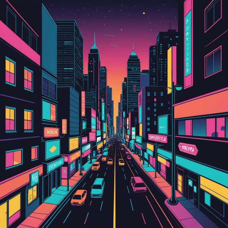 A smooth yet vibrant track featuring a prominent electric bass that carries the groove along with dynamic drum beats and ambient synthesizers, creating a feel good atmosphere ideal for night drives or casual lounging.