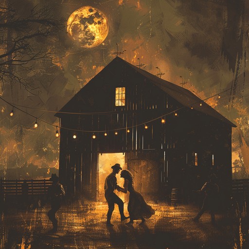 An energetic and joyful instrumental that evokes images of a rustic barn dance, with quick fiddle melodies, steady guitar strumming, and lively banjo picking. The song maintains a fast-paced, danceable rhythm throughout, encouraging listeners to kick up their heels and join in the fun.