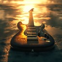 experience the morning's energy through electric guitar rock.