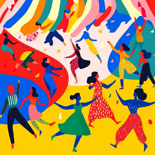 This euphoric track celebrates diverse cultures, fusing vibrant african drums, uplifting middle eastern strings, and radiant latin brass. Rhythmic and melodic elements intertwine, evoking joy and unity, creating a global festival atmosphere. Dynamic shifts from energetic highs to softer interludes captivate listeners.