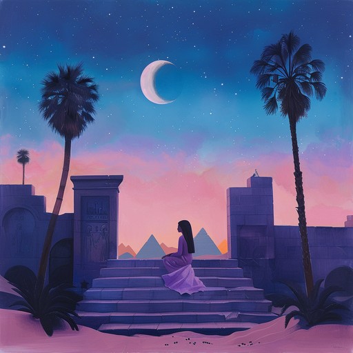 A captivating composition that transports the listener to the land of the pharaohs, evoking images of majestic pyramids, vast deserts, and the timeless allure of ancient egyptian culture. The music combines traditional middle eastern instruments with modern production techniques, creating a rich tapestry of sound that is both authentic and contemporary.