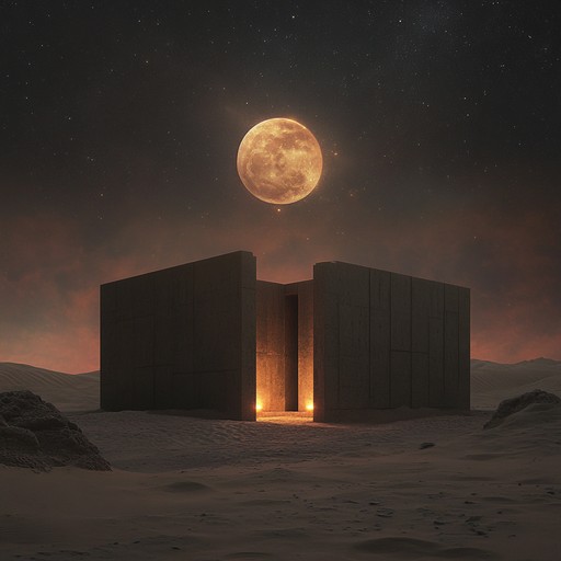 Blending ancient jewish scales with modern cosmic electronics, creating a meditative, spiritual journey. This track transports listeners to a mystical desert night, with shofar echoes and celestial chants intertwining in an enchanting soundscape.