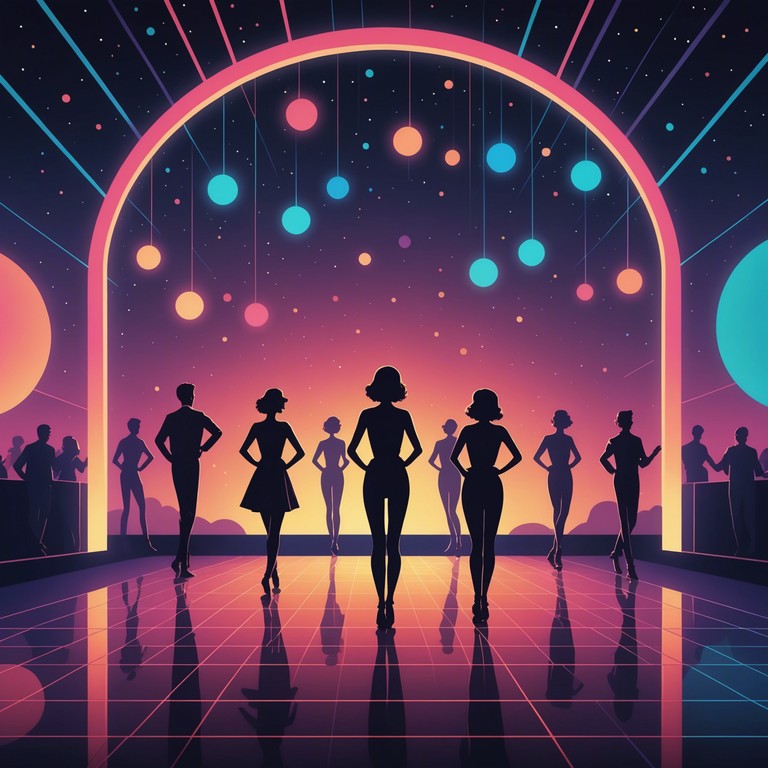 A journey through soundscapes that blend moody, deep tones with the spirited energy of disco, encouraging a unique dance experience that connects the mind and body.