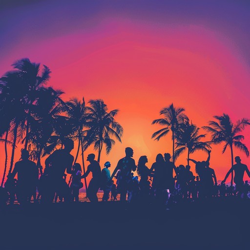 This dynamic cumbia tune bursts with rhythmic energy and vibrant melodies, creating the perfect soundscape for an unforgettable summer fiesta. The percussion section ensures continuous movement and excitement throughout.