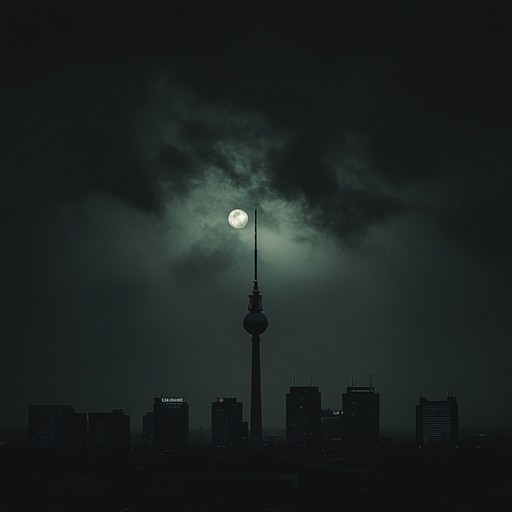 A haunting instrumental piece that blends traditional german schlager melodies with dark, eerie undertones, creating a sinister atmosphere that evokes the feeling of shadows lurking in the night