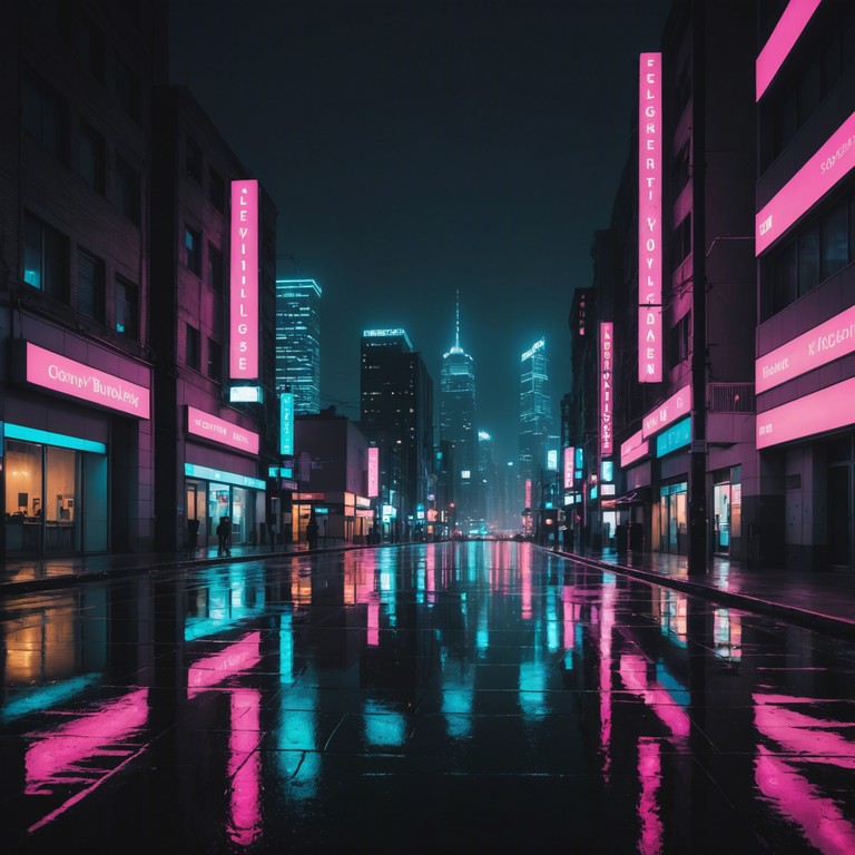 An immersive track where tender melodies harmoniously blend with deep, pulsating electro beats, creating a soothing yet vibrant soundscape. The song leverages the warmth of soft synthesizer melodies to evoke feelings of intimate evenings under city lights.