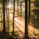 electronic ambient music blending warm synths and nature sounds.