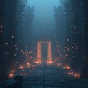 shimmering synthesizers blend with exotic rhythmic patterns.