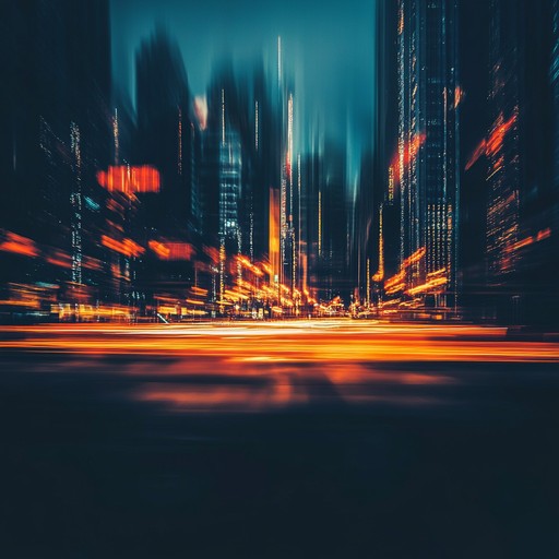 An instrumental piece that propels listeners into a nocturnal adventure, weaving rhythmic breakbeats with moody synth lines to evoke the sensation of racing through illuminated urban landscapes.