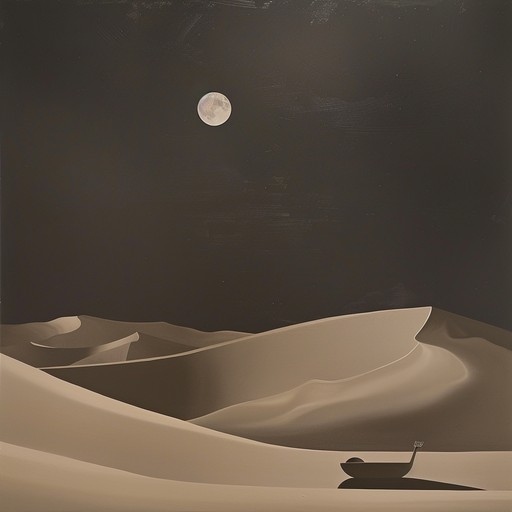 A gentle, ambient track featuring middle eastern instruments, designed to promote peace and introspection. Soft melodies and tranquil rhythms create a delicate soundscape, evoking the serenity of a moonlit desert night.