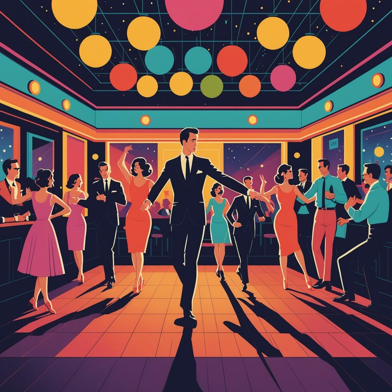 Immerse in a revival of the fun and energetic beats of the past, blending playful rhythms with soul lifting harmonies designed to recreate the joyous dance hall vibes of the 60s. Perfect for rejuvenating one's spirit and igniting the dancer within.