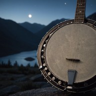 solo banjo evokes deep nighttime emotions