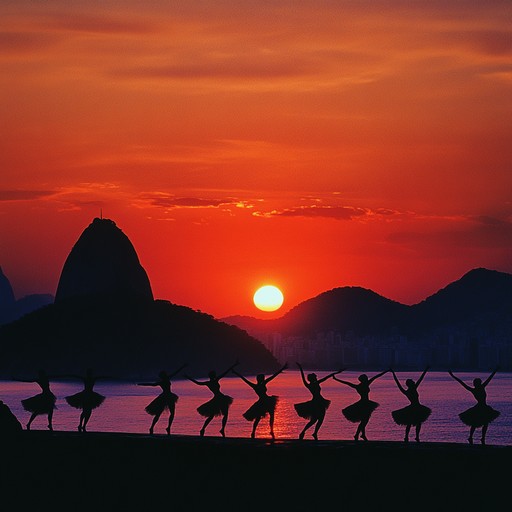 A lively instrumental samba track that evokes the bright energy of sunrise in rio de janeiro, blending traditional samba rhythms with modern instrumentation to create an uplifting and joyful atmosphere.