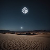 echoing guitars meet the vast desert night