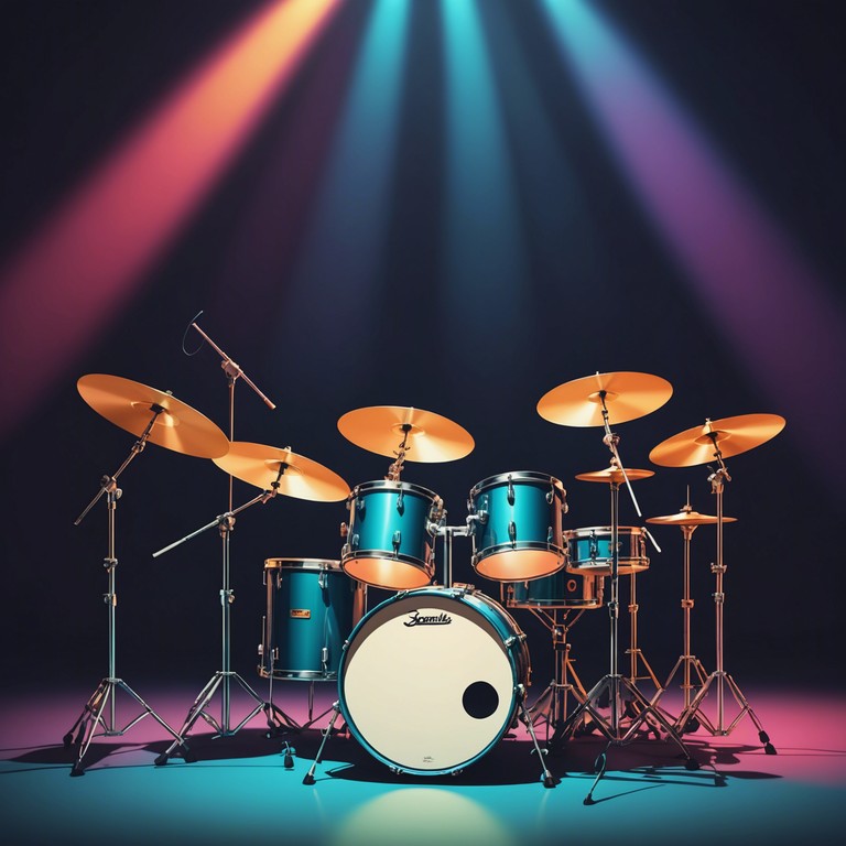 This alternative description emphasizes the explosive nature of the drums as they transition through emotional highs and lows, narrating a tale of musical evolution through sound and beat. The song progresses as a force of nature, delivering an enthralling listening experience that captures a broad spectrum of feelings and intensity.