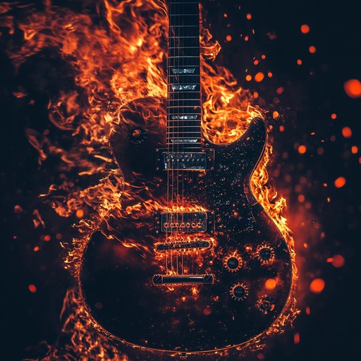 An electrifying heavy metal track with ferocious guitar solos and relentless drumming, designed to power up any metalhead with sheer adrenaline. Perfect for overcoming challenges and feeling invincible.