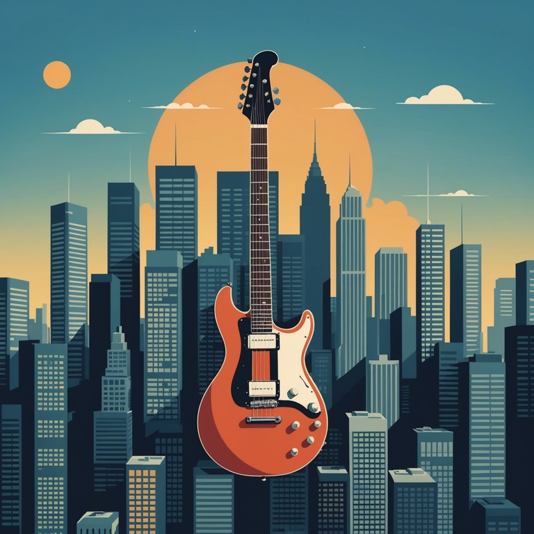 Venture into the core of the city's vibrant life with this dynamic track that combines the raw energy of rock with the intricacies of experimental tones. Deep electric guitar riffs dive into the urban pulse, offering listeners an immersive sonic experience.