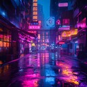 futuristic ambiance meets smooth, velvety cyberpunk beats