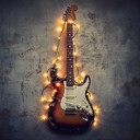 grunge instrumental blending festive tunes with distorted guitar riffs