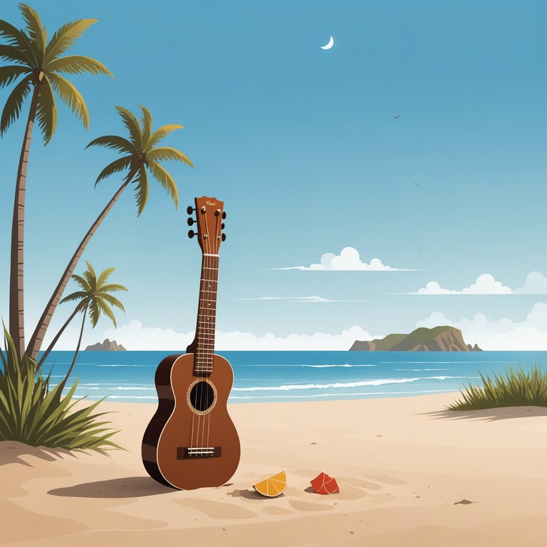 This instrumental track uses bright ukulele strums to create a sense of carefree happiness and warmth, perfect for sunny day gatherings or leisure activities. Evoking an airy beach vibe, the music flows smoothly, filled with optimistic beats that underscore moments of joy and relaxation.