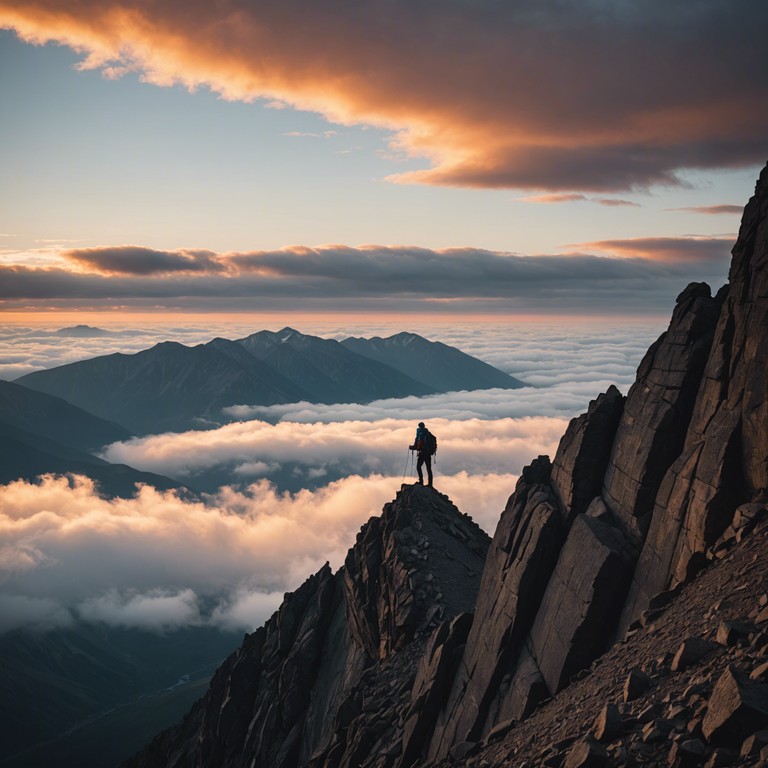 Imagine standing on a vast mountaintop, the air crisp and vision clear, each note from the violin carving new horizons in an endless sky, promoting feelings of elation and grandeur.