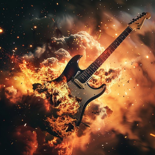 Merging fierce rap verses with crushing metal guitar riffs, this track unleashes a powerful surge of energy that's unstoppable.