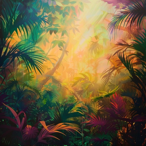 Feel the serenity and refreshment of a jungle morning with this ambient track. Combining ethereal synthesizer textures and rhythmic patterns inspired by nature, it creates an uplifting atmosphere to start your day fresh.