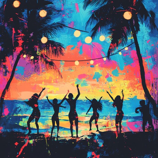 A lively track bringing together groovy bass lines, rhythmic guitars, and infectious percussion, creating a euphoric dance floor experience. Imagine a sunset beach party where the crowd can't stop moving to the propulsive, feel good energy.