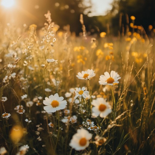 A lively tune inspired by the joyous moments of a summer day in a meadow. Combining the bright, warm sounds of acoustic guitar with elements from folk traditions, this instrumental piece invites listeners to embrace the happiness and freedom of nature. Gentle strumming and playful rhythms enhance a sense of being carefree and jubilant.