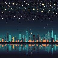 ethereal beats meet sparkling city night vibes