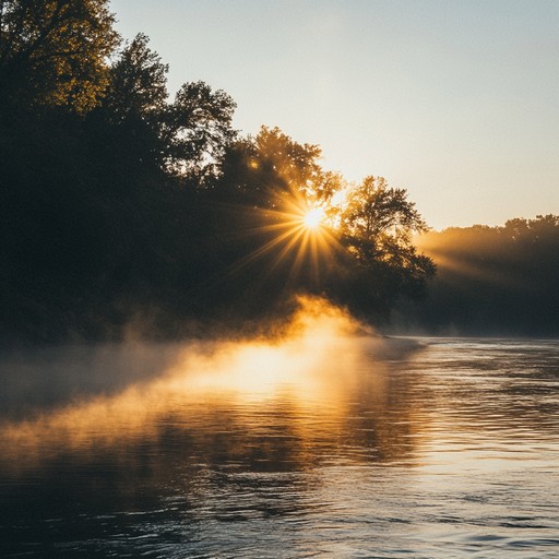 Experience a serene early morning by the river with this track blending classical indian raga structures and western rock elements. The soothing sitar weaves intricate melodies, while electric guitar adds a layer of raw emotion. Perfect for captivating moments of introspection and inspiration.