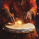 unleashed rhythms portray intense ancestral anger and power