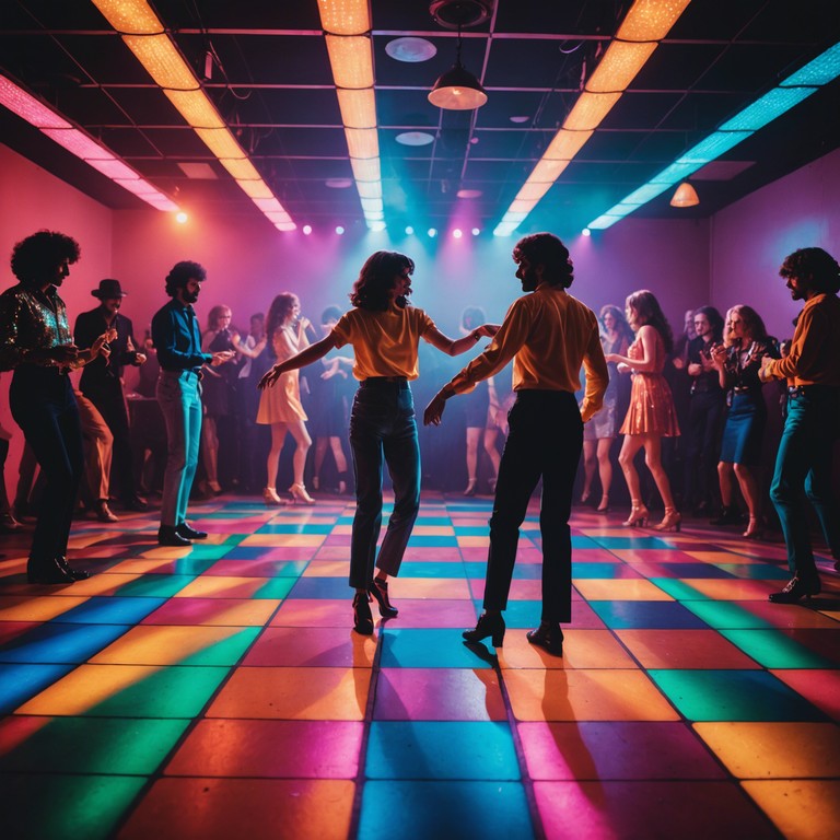 Travel back to the 1970s with this vibrant and energetic disco funk track. Ideal for invoking the spirit of classic dance halls, this song combines snappy drumbeats with the melodious charm of bass lines that demand you hit the dance floor. The arrangement is designed to boost your energy and fill any room with the joyous vibes of a bygone era. The energetic flourishes make it perfect for both high energy gatherings and personal motivation playlists.