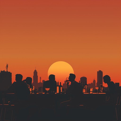 An instrumental track combining confident jazz chords and funky house beats, perfect for setting a sophisticated yet vibrant mood. The smooth saxophone leads the melody, creating an infectious groove that is ideal for sunset parties or chic lounges.