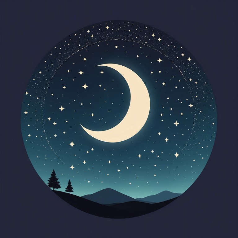 This track utilizes soothing melodies to create the perfect environment for sleep or gentle play, emphasizing a nurturing and comforting atmosphere. The melody is carried by a gentle music box, evoking the essence of a quiet night under a starry sky.