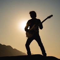 orchestral rock capturing triumph over darkness