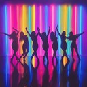 an energetic dance track bursting with joy and euphoria