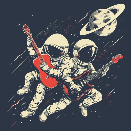 Journey through space with a powerful and groovy cosmic funk track. Energize your spirit as infectious basslines and dynamic rhythms propel you through interstellar realms, leaving you invigorated and ready for adventure.