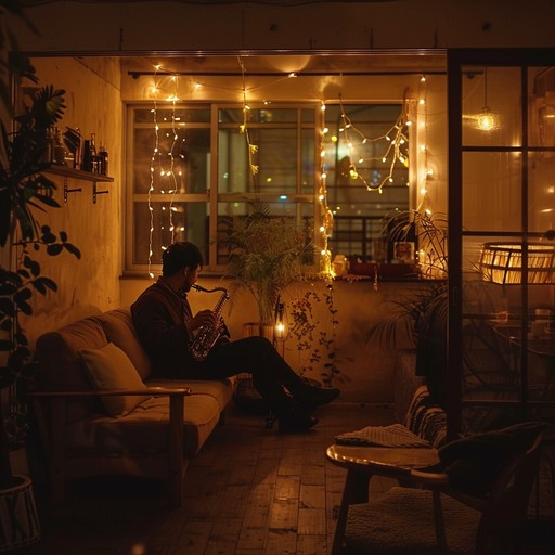 Immerse yourself in smooth, seductive saxophone grooves perfect for intimate, cozy nights. The relaxed, mellow jazz will create an atmosphere of warmth and comfort, making it the ideal backdrop for a romantic evening or a night of relaxation.