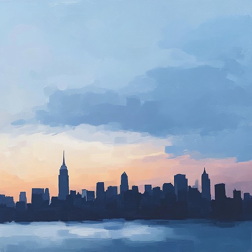 An evocative blend of classical orchestration and urban soundscapes creating a dynamic journey through a bustling city at twilight.