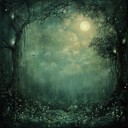 eerie composition fusing suspense and magical enchantment elements.