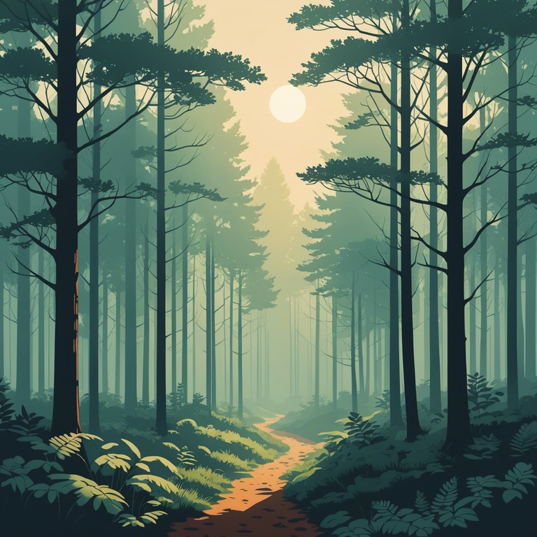 Delve deeper into a calming freak folk auditory experience that pairs gentle guitar plucks with the soft murmurs of nature, creating an utterly peaceful solitude.