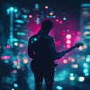 introspective funk rock instrumental capturing nocturnal urban reflections