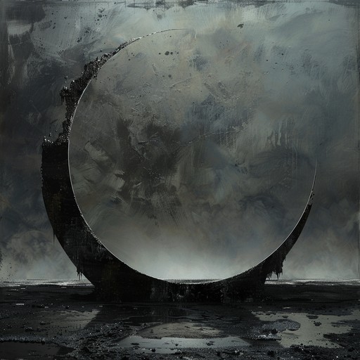 This song features a deep intertwining of aggressive electric guitar riffs with a thick, atmospheric bass backdrop. Punctuated by ethereal synth pads and a hauntingly melodic lead that float above the brooding metal undercurrent, creating a feeling of journeying through a moonlit, post-apocalyptic landscape.