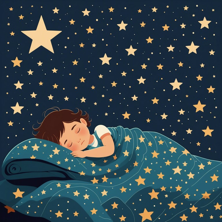 The alternate track focuses similarly on a peaceful evening routine with soft piano tunes creating an atmosphere conducive to rest and relaxation for both infants and adults. The music serves as a gentle lullaby that persuades the listener towards sleep with its rhythmic, soft flow.